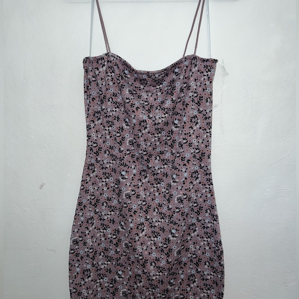 Floral mini dress